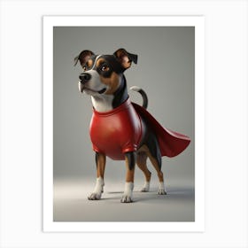 Super Dog Art Print