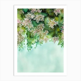 Acropora Tenella Iiii Storybook Watercolour Art Print