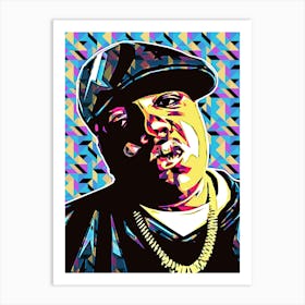 Biggie The Notorious B.I.G. Art Print