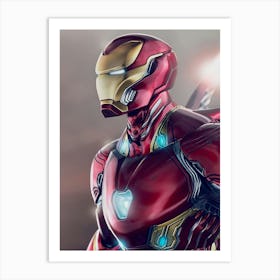 Iron Man Art Print