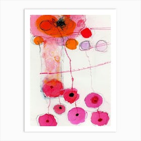 Pink Poppies 6 Art Print