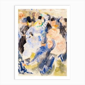 Nana At The Races, Charles Demuth Art Print