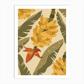 Banana Tree Art Print