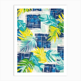 Tropical Palms 4 Art Print