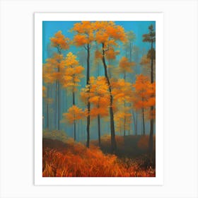 Autumn Forest 9 Art Print