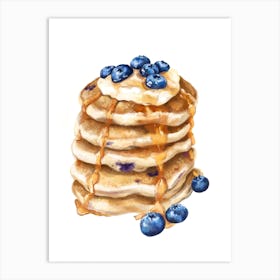 Pancakes Art Print