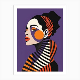 African Woman 105 Art Print