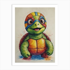 Turtle 3 Art Print