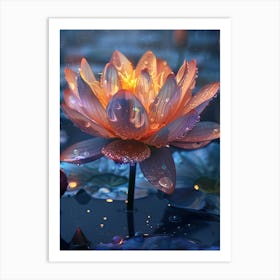 Lotus Flower 8 Art Print