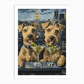 Sophisticated Terriers 1 Art Print