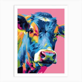 Cow Painting 6 Art Print