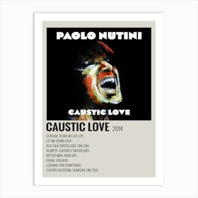 Daxxin Caustic Love Paolo Nutini Canvas Poster 1 Art Print