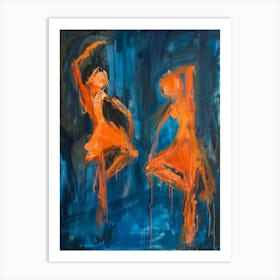 Dancers 5 Art Print