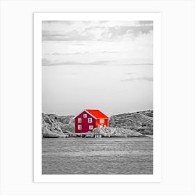 House On The River Art Print