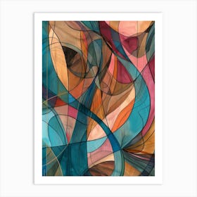 Abstract Painting 365 Art Print