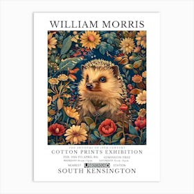 William Morris Exhibition Animals Series 64 Art Print