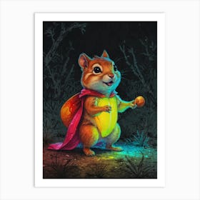 Chipmunk 3 Art Print