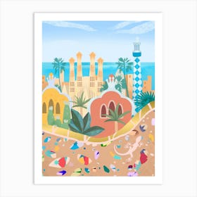 Barcelona 1 Art Print