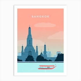 Bangkok Art Print