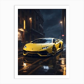 Lamborghini 11 Art Print