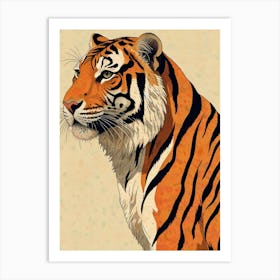 Tiger 4 Art Print