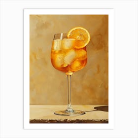 Aperol Spritz Art Print 81 Art Print