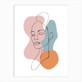 Portrait Of A Woman 3 Art Print