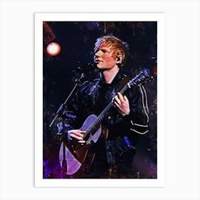 Ed Sheeran 9 Art Print