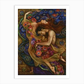 Soulmates Twinflames Art Print