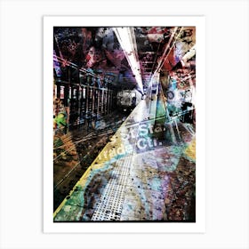 Trains Stations And Strummer Art Print