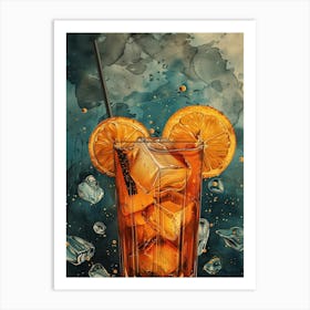 Iced Tea 5 Art Print