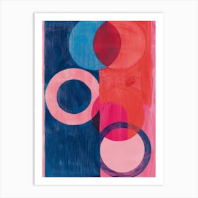 Circles 9 Art Print