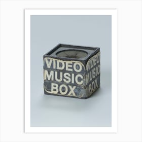 Video Music Box Art Print
