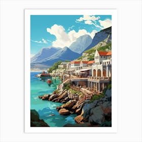 Hermanus Cartoon 2 Art Print