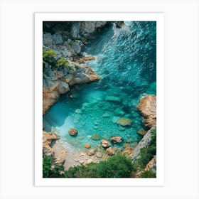 Croatia Coast 1 Art Print