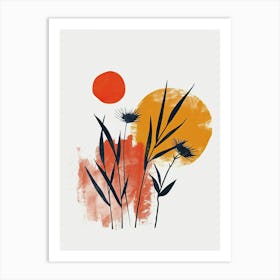 Minimalist Whispers Art Print