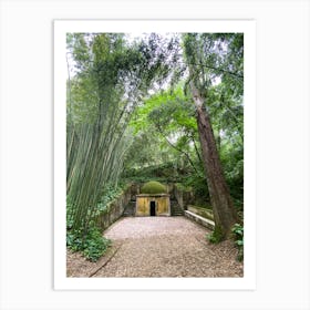 Temple In The Forest Art Print