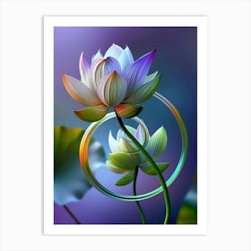 Lotus Flower 155 Art Print