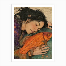 Goldfish 8 Art Print