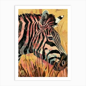 Zebra 32 Art Print