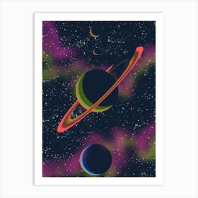 Space art Art Print