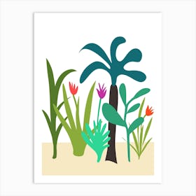Lush Garden Art Print
