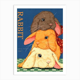 Rabbits Art Print