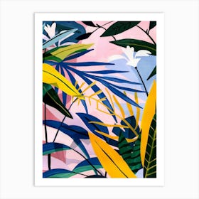 Tropical Leaves 148 Art Print