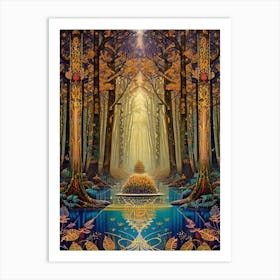 'The Forest' 2 Art Print