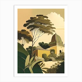 Isla Holbox Mexico Rousseau Inspired Tropical Destination Art Print