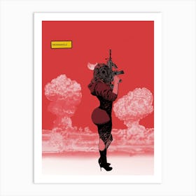 WomanHOOD Art Print