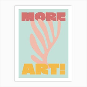 More Art Matisse - Blue, Pink And Yellow Art Print