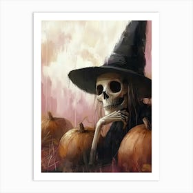 Halloween Pumpkins 5 Art Print