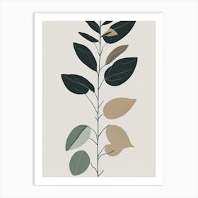 Ashwagandha Herb Simplicity Art Print